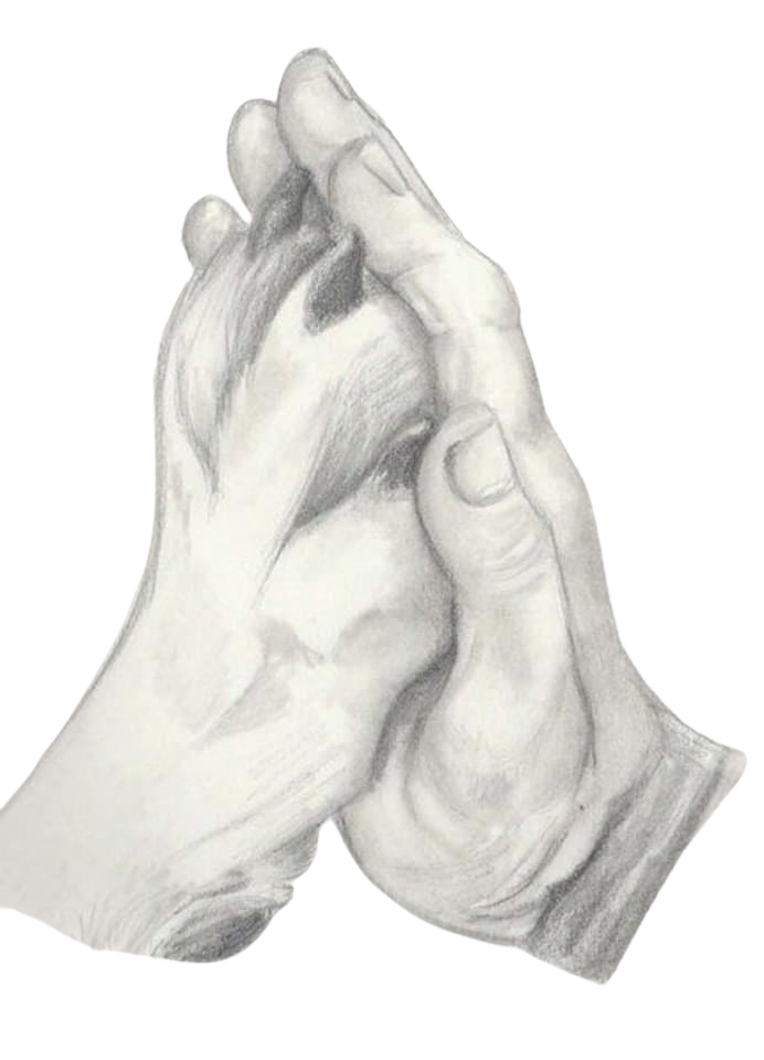 hand and paw high five sketch